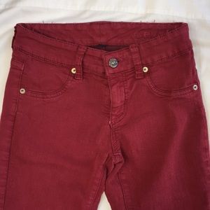 Burgundy Carmar jeans